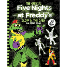 Five Nights at Freddy's Glow in the Dark Coloring Book