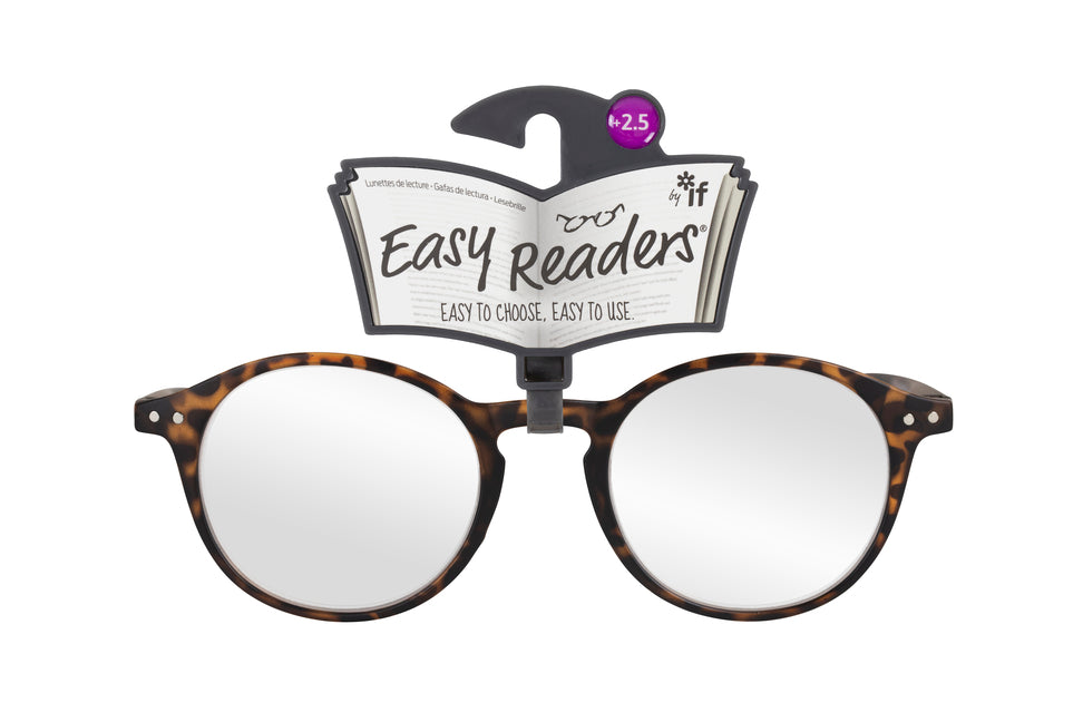 Easy Readers Round Tortoiseshell +2.5