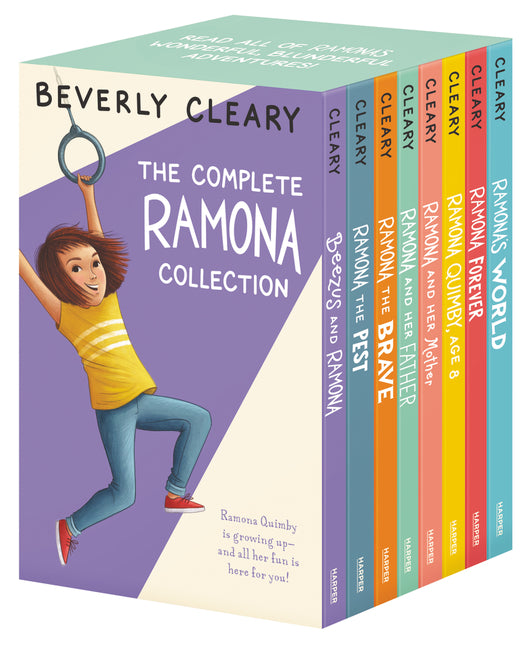 The Complete 8-Book Ramona Collection: Beezus and Ramona, Ramona and Her Father, Ramona and Her Mother, Ramona Quimby, Age 8, Ramona Forever, Ramona t