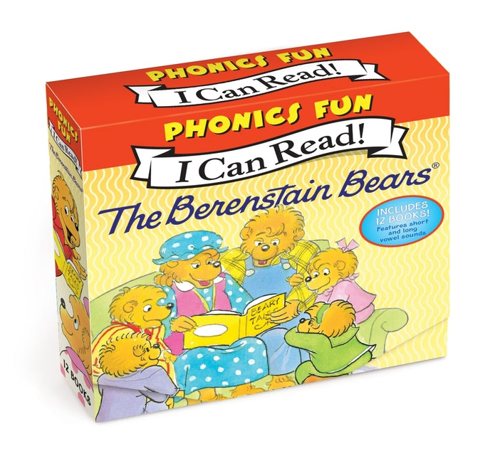The Berenstain Bears 12-Book Phonics Fun!: Includes 12 Mini-Books Featuring Short and Long Vowel Sounds