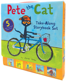 Pete the Cat Take-Along Storybook Set: A Box of 5 Books