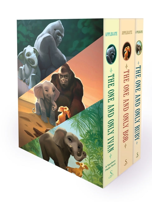 The One and Only Ivan, Bob, and Ruby Collection: 3-Book Box Set: The One and Only Ivan, the One and Only Bob, and the One and Only Ruby