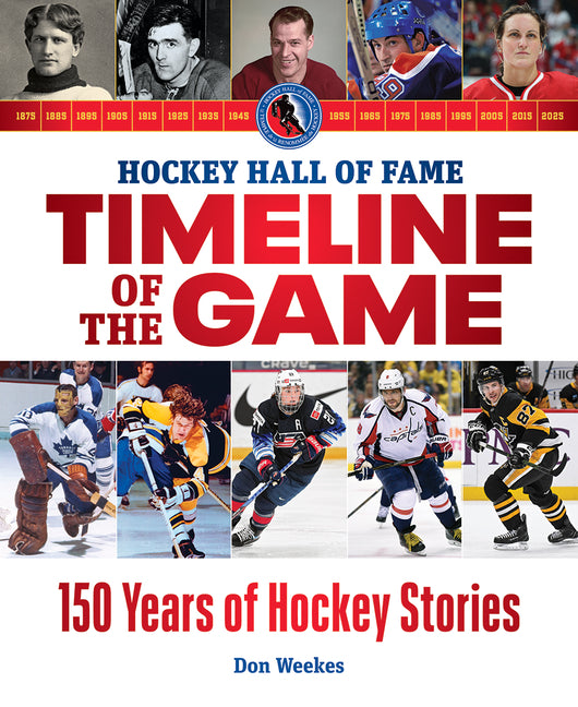 Hockey Hall of Fame Timeline of the Game: 150 Years of Hockey Stories