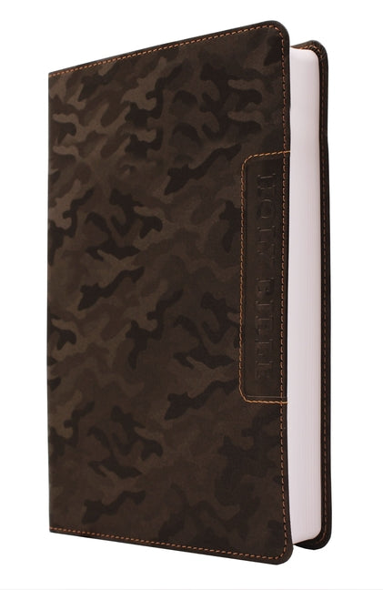 Niv, Boys' Bible, Leathersoft, Brown Camo, Comfort Print
