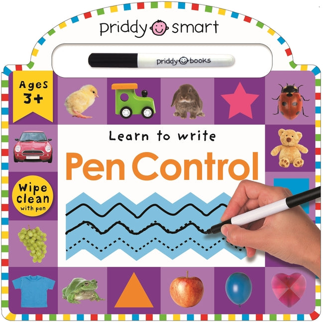 Wipe Clean: Pen Control: An Introduction to Pen Control with Activities to Do Again and Again! [With Marker]