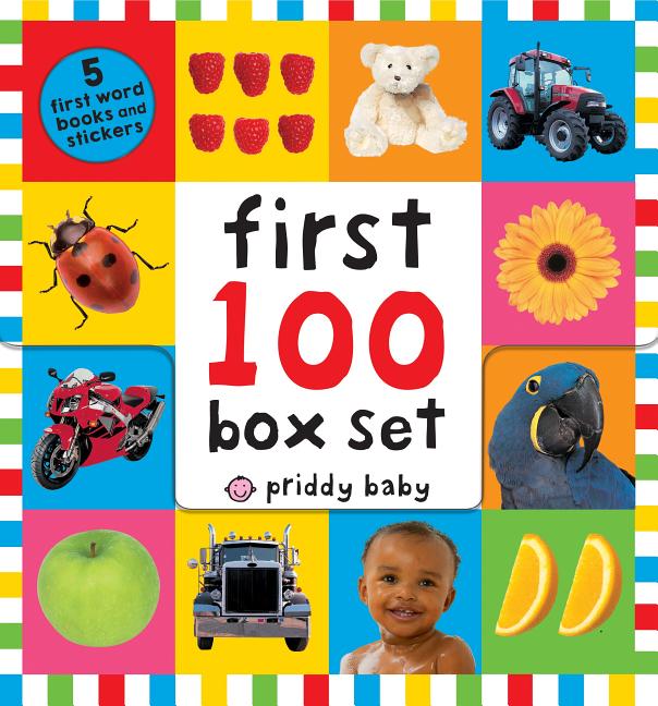 First 100 Paperback Box Set (5 Books): Animals, Trucks, Words, Numbers, Colors ABC Numbers: First 100 Words; First 100 Animals; First 100 Trucks and T