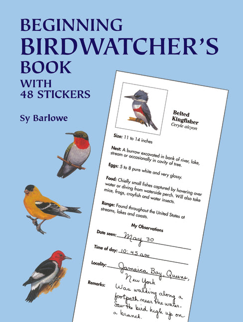 Beginning Birdwatcher's Book: With 48 Stickers [With 48]