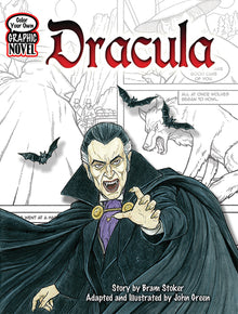 Color Your Own Graphic Novel: Dracula