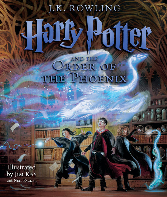 Harry Potter and the Order of the Phoenix: The Illustrated Edition (Harry Potter, Book 5): Volume 5