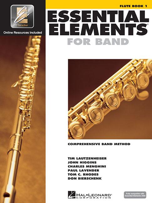 Essential Elements for Band Flute Book 1 with Eei Beginner Flute Sheet Music and Online Resources Hal Leonard Instructional Songbook for Students and