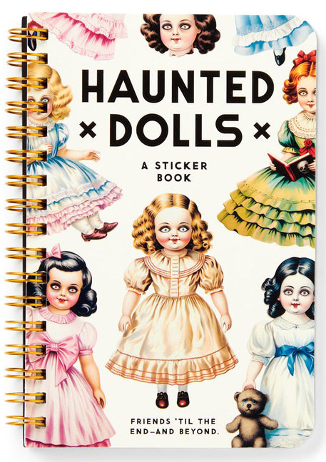 Haunted Dolls Sticker Book