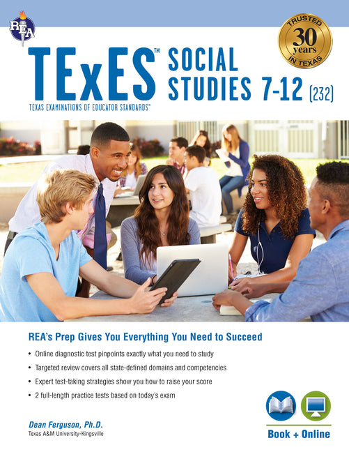 TExES Social Studies 7-12 (232) Study Guide 2025-2026
