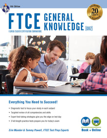 FTCE General Knowledge 4th Ed., Book + Online