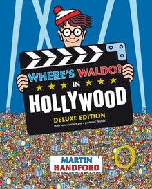 Where's Waldo? in Hollywood: Deluxe Edition with New Searches and Collectible Poster (a Hidden Object Activity Book with Search & Find Puzzles and Spo