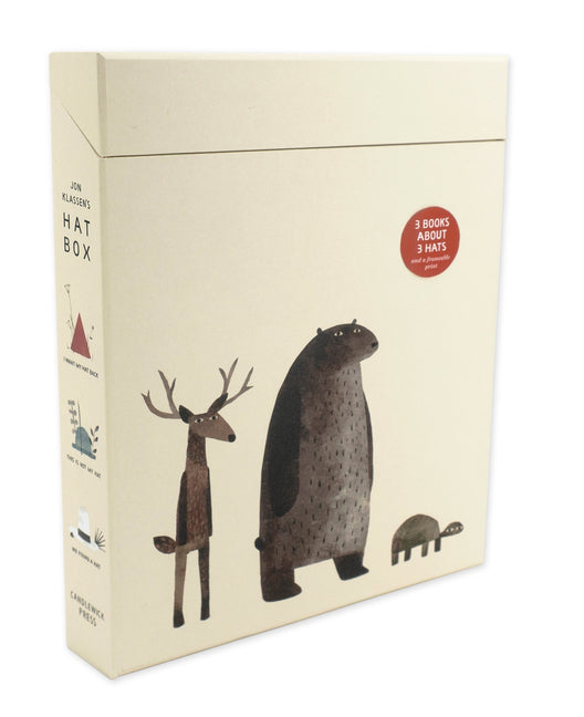 Jon Klassen's Hat Box: (Keepsake Box Set Containing Three Clever Picture Books Plus a Frameable Print)