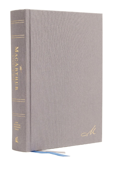Nasb, MacArthur Study Bible, 2nd Edition, Hardcover, Gray, Comfort Print: Unleashing God's Truth One Verse at a Time