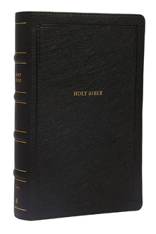 Nkjv, Reference Bible, Personal Size Large Print, Leathersoft, Black, Red Letter Edition, Comfort Print: Holy Bible, New King James Version