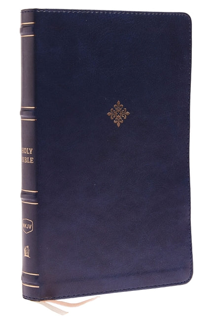 Nkjv, Thinline Bible, Leathersoft, Navy, Red Letter Edition, Comfort Print: Holy Bible, New King James Version