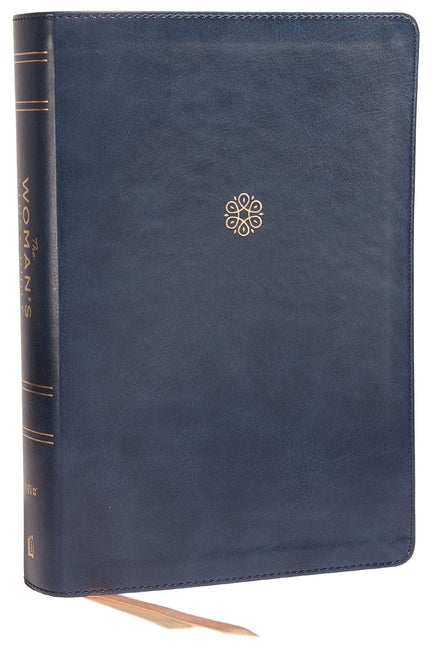 Niv, the Woman's Study Bible, Leathersoft, Blue, Full-Color: Receiving God's Truth for Balance, Hope, and Transformation