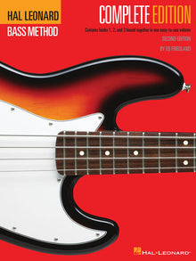 Hal Leonard Electric Bass Method - Complete Edition: Contains Books 1, 2, and 3 Bound Together in One Easy-To-Use Volume - Bass Guitar Book for Beginn