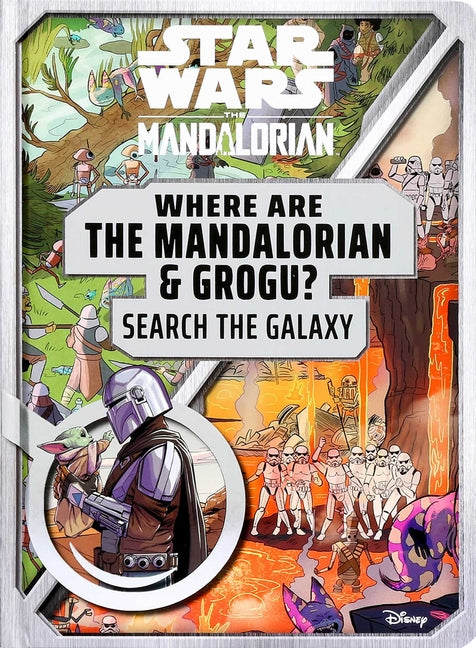 Star Wars: Where Are the Mandalorian and Grogu? Search the Galaxy - Search and Find Children's Book (Officially Licensed)