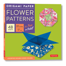 Origami Paper 6 3/4 (17 CM) Flower Patterns 48 Sheets: Tuttle Origami Paper: Double-Side Origami Sheets Printed with 8 Different Designs: Instructions