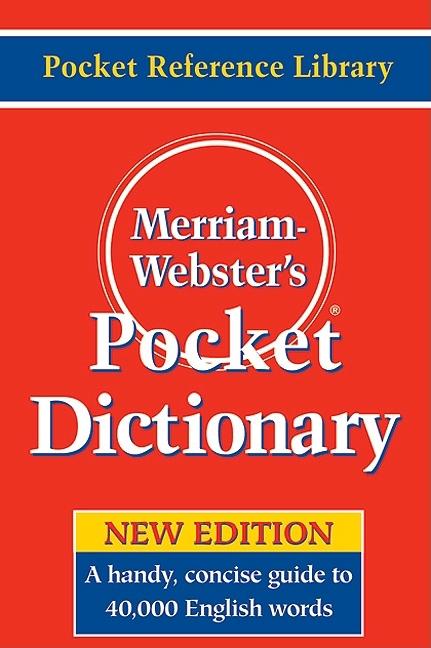 Merriam-Webster's Pocket Dictionary