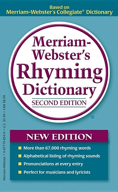Merriam-Webster's Rhyming Dictionary