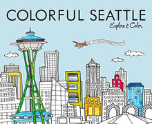 Colorful Seattle: Explore & Color