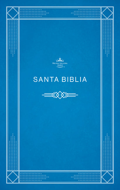 Rvr 1960 Biblia Económica de Evangelismo, Azul Tapa Rústica