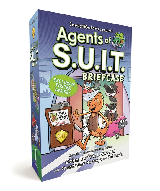 Investigators: Agents of S.U.I.T. Boxed Set Briefcase: Agents of S.U.I.T., from Badger to Worse, and Wild Ghost Chase