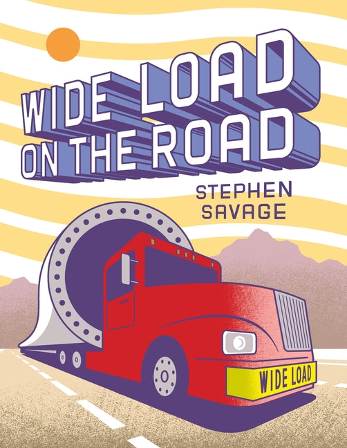 Wide Load on the Road: A Big Red Truck's Journey