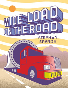 Wide Load on the Road: A Big Red Truck's Journey