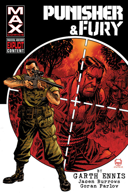 Punisher & Fury Max by Garth Ennis Omnibus Dave Johnson Cover