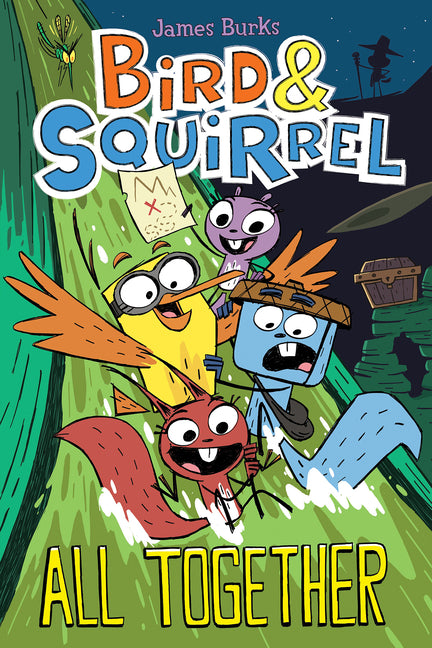 Bird & Squirrel All Together: A Graphic Novel (Bird & Squirrel #7): Volume 7