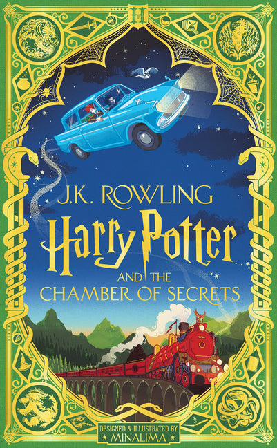 Harry Potter and the Chamber of Secrets (Harry Potter, Book 2) (Minalima Edition) (Interactive Illustrated Edition)