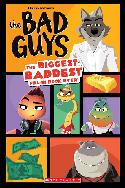 Bad Guys Movie: The Biggest, Baddest Fill-In Book Ever!