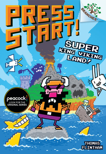Super King Viking Land!: A Branches Book (Press Start! #13): Volume 13