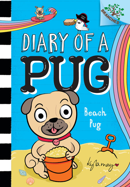 Beach Pug: A Branches Book (Diary of a Pug #10): Volume 10