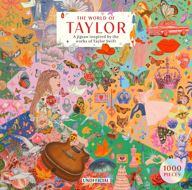 The World of Taylor an Unofficial 1000-Piece Jigsaw Puzzle: Inspired by the Works of Taylor Swift