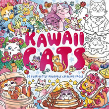 Kawaii Cats: 50 Purr-Fectly Adorable Coloring Pages