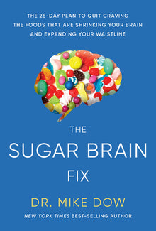 The Sugar Brain Fix: The 28-Day Plan to Quit Craving the Foods That Are Shrinking Your Brain and Expanding Your Waistline