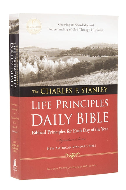 Charles F. Stanley Life Principles Daily Bible-NASB