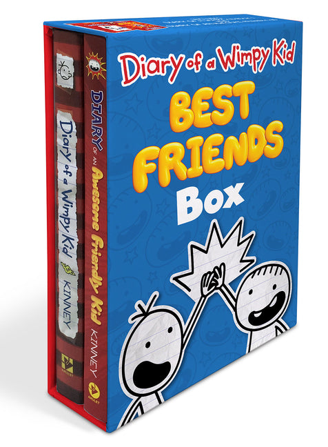 Diary of a Wimpy Kid Best Friends: 2-Book Hardcover Gift Set: Diary of a Wimpy Kid and Diary of an Awesome Friendly Kid