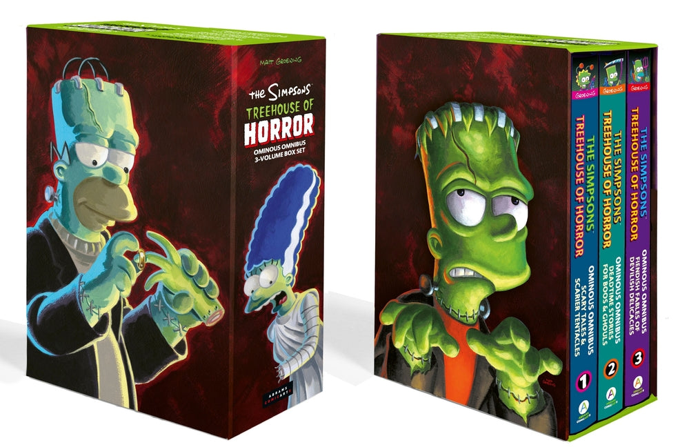 The Simpsons Treehouse of Horror Ominous Omnibus 3-Volume Box Set: The Complete Collector's Edition