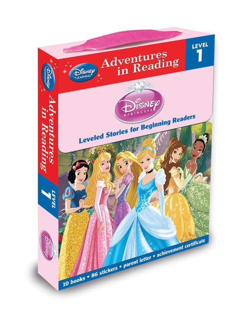 Disney Princess: Reading Adventures Disney Princess Level 1 Boxed Set [With 86 Stickers and Parent Letter, and Achievement Certificate]