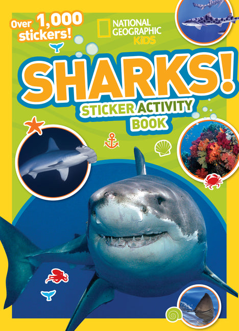 Sharks Sticker Activity Book [With Sticker(s)]