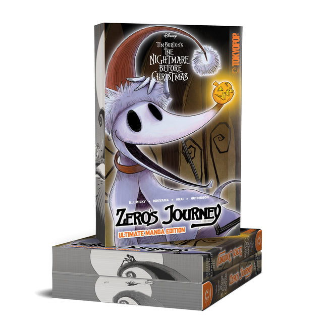 Disney Manga: Tim Burton's the Nightmare Before Christmas: Zero's Journey (Ultimate Manga Edition with Sprayed Edges)