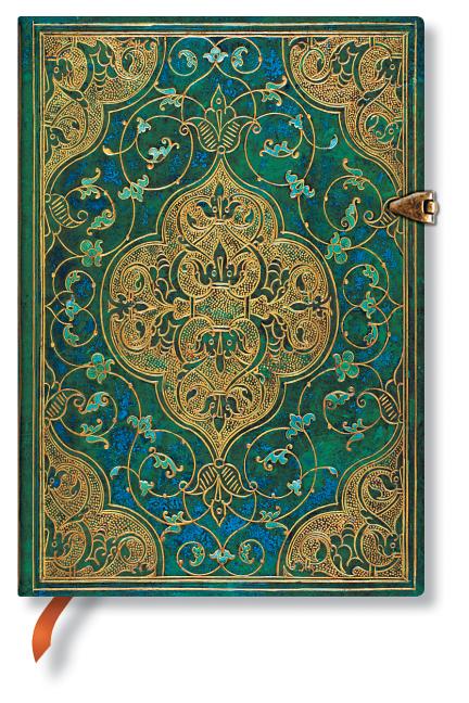Turquoise Chronicles MIDI Lined Hardcover Journal, 240pg, 120gsm, Chroniques by Paperblanks (Turquoise Chronicles)