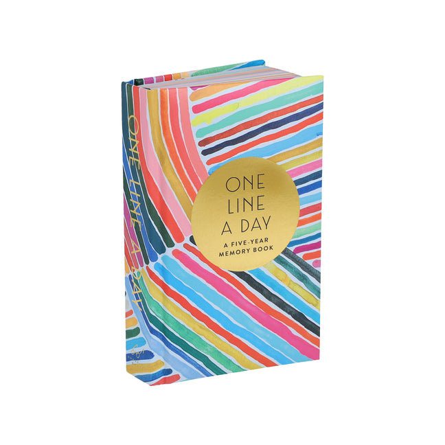 Rainbow One Line a Day: A Five-Year Memory Book